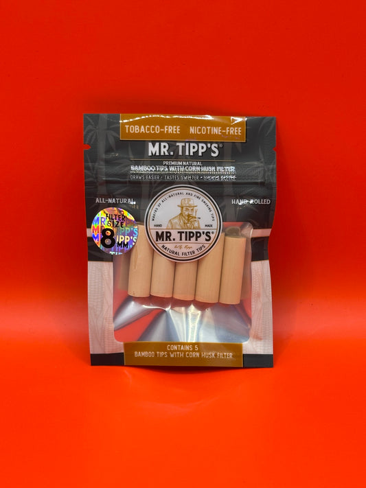 MR. TIPP'S premium bamboo tips with corn husk filter are the secret to a cooler, sweeter and smoother smoke. Shop Now.