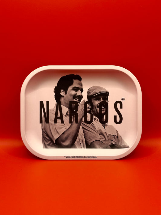 Narcos Rolling Tray Metal, 18 x 14cm - Shop now