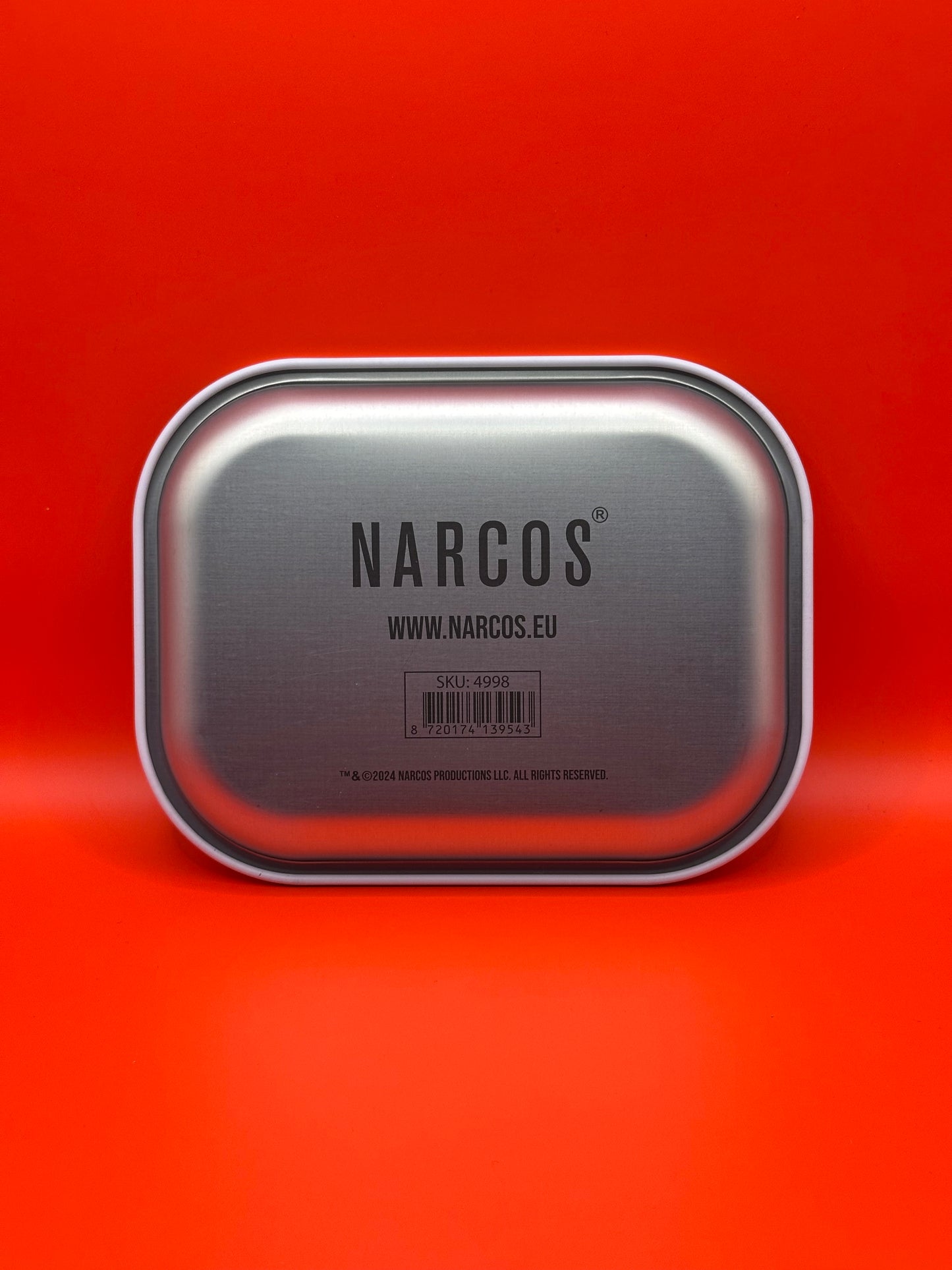 Narcos Rolling Tray Metal, 18 x 14cm - Shop now