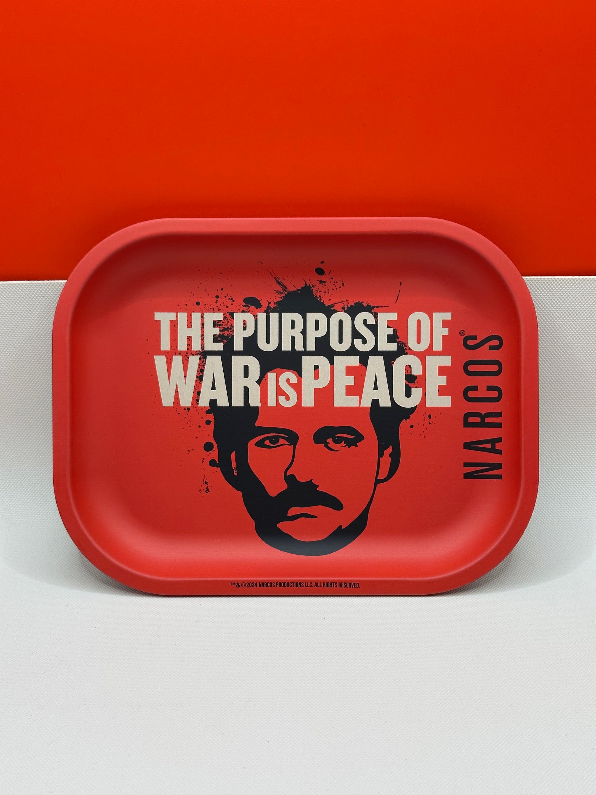 Narcos Rolling Tray Metal, 18 x 14cm - Shop now