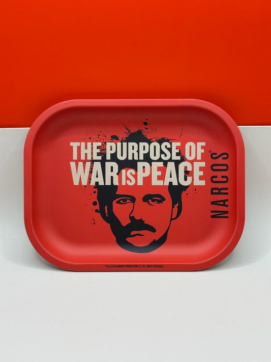 Narcos Rolling Tray Metal, 18 x 14cm - Shop now