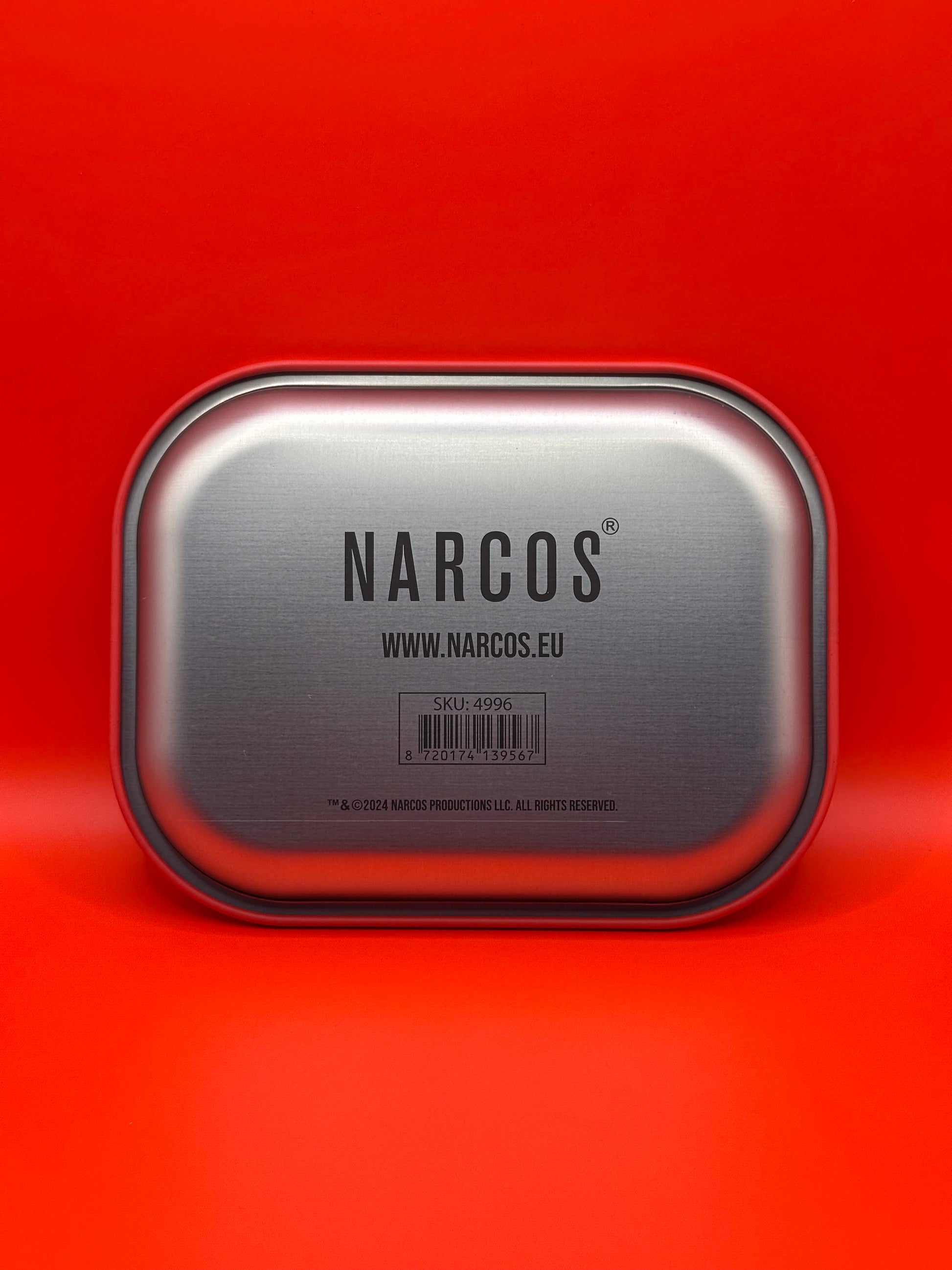 Narcos Rolling Tray Metal, 18 x 14cm - Shop now