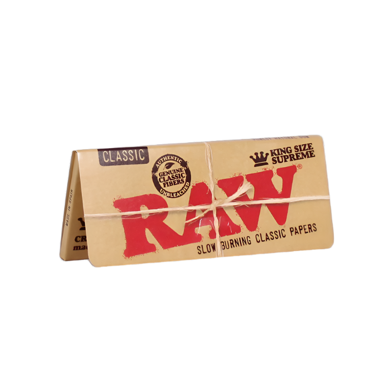 RAW Classic King Size Supreme Creaseless Papers