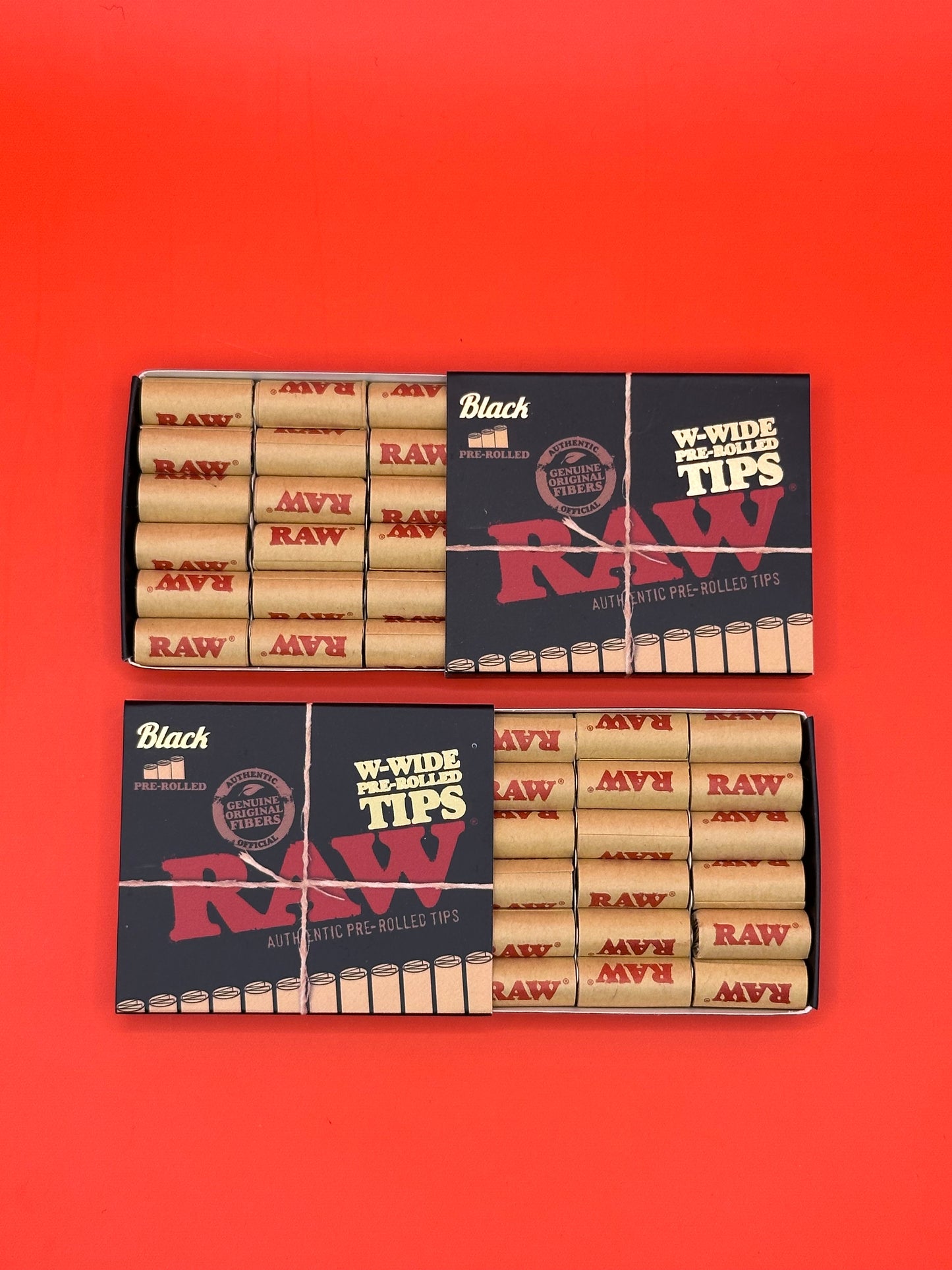 Pre-rolled W-Wide Tips W shape