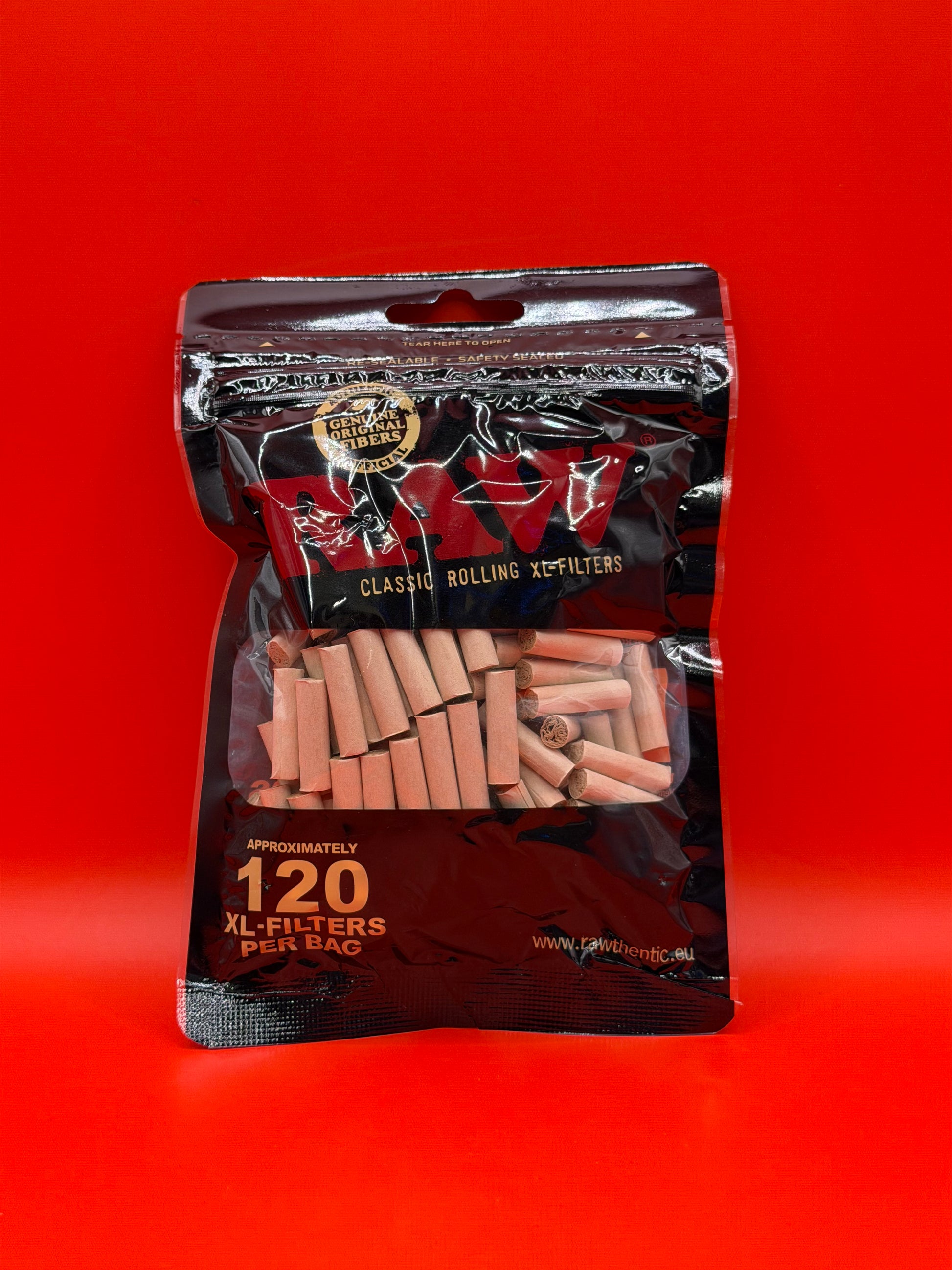 RAW Cellulose Filter Tips Size 6 x 22mm, Approx. 120 filters per pack, Made from Cellulose Fibres. Shop RAW Rolling Tips UK now.