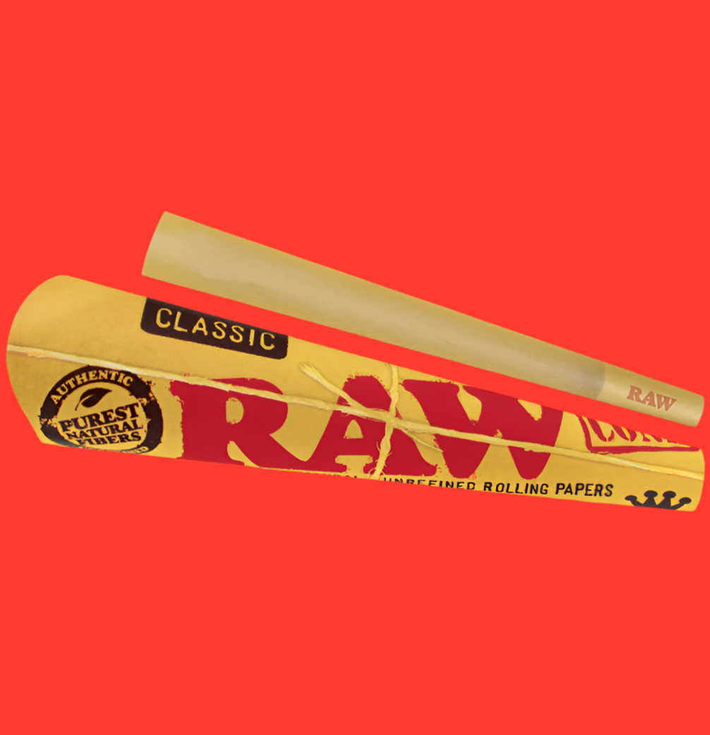 RAW Cones pack of 3 organic classic