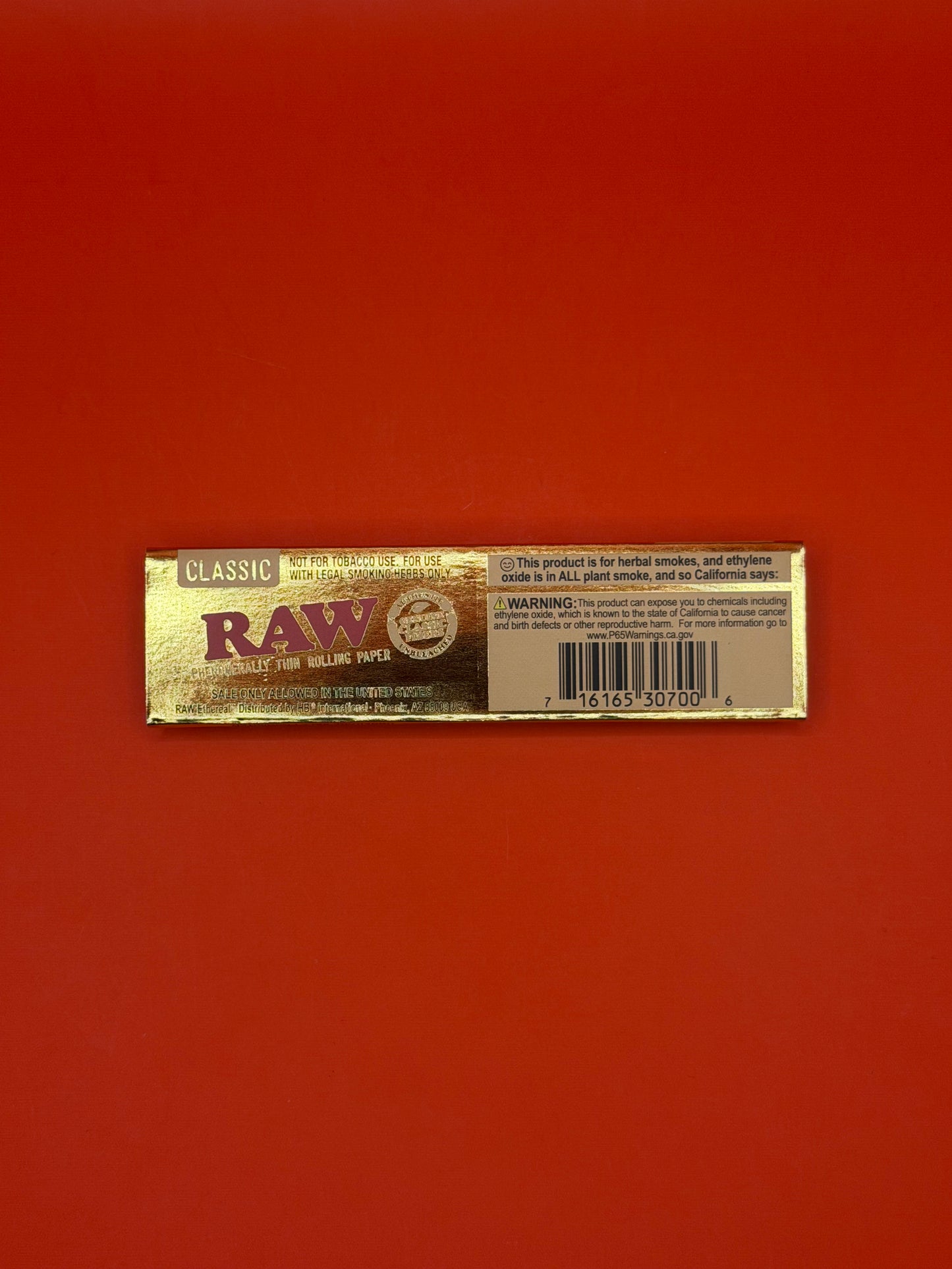 Super thin, Created with unbleached, vegan gum, RAW Ethereal King Size Wide Papers available now. Shop RAW Rolling Papers UK.