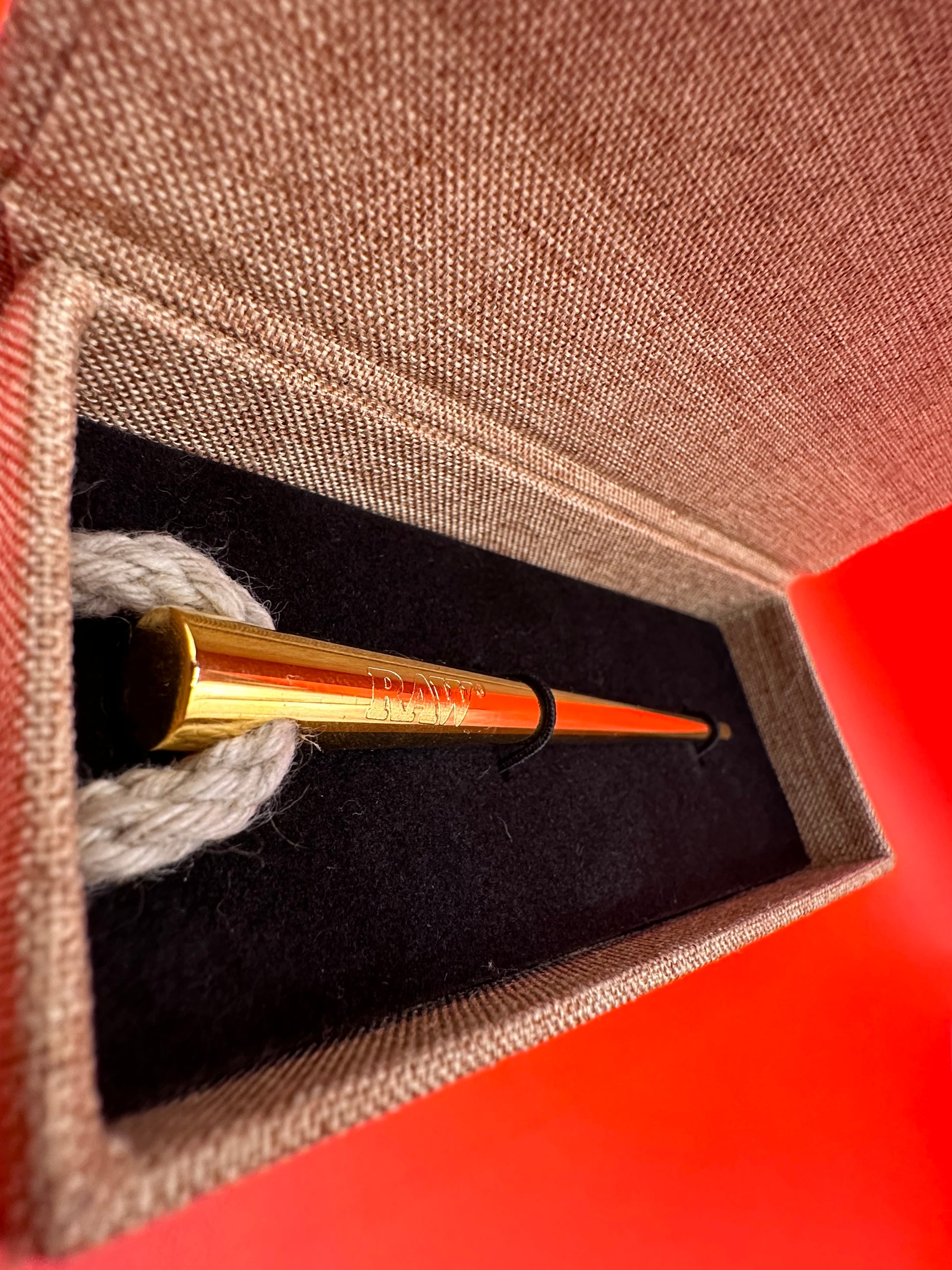 RAW Gold Poking Tool, Collectible Item, Metal construction