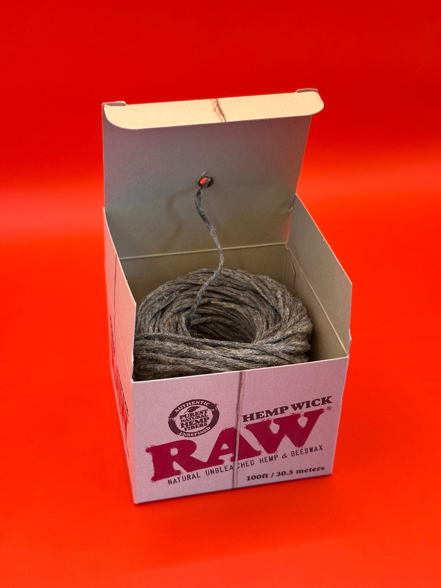 RAW Hemp Wick Ball - 30m/100ft