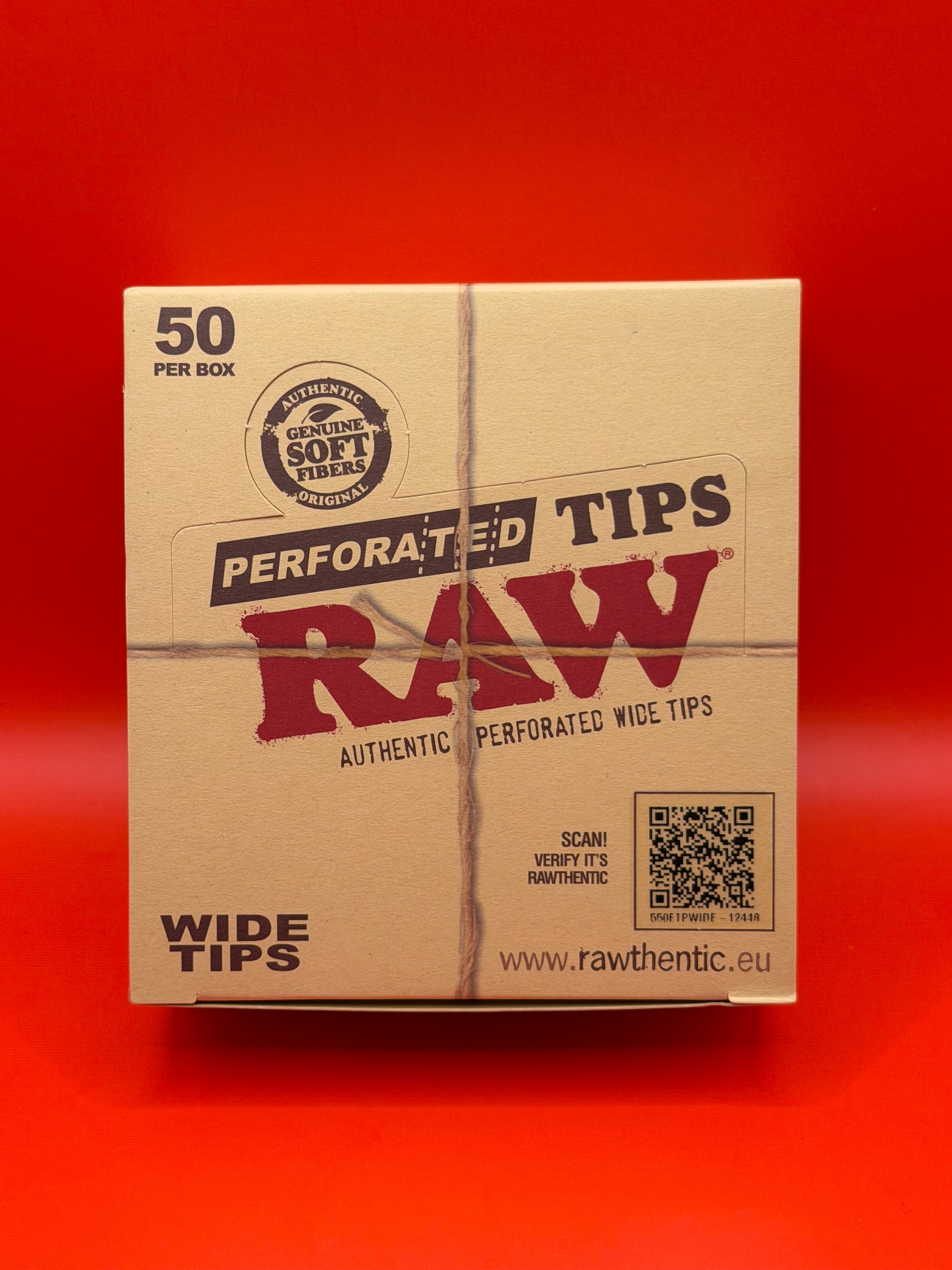 RAW Perforated Wide Rolling Tips are made for anyone who prefers a wider, sturdier tip when rolling. Each tip has perforated sections, making it easier to fold, shape, and roll your tip the way you like it.