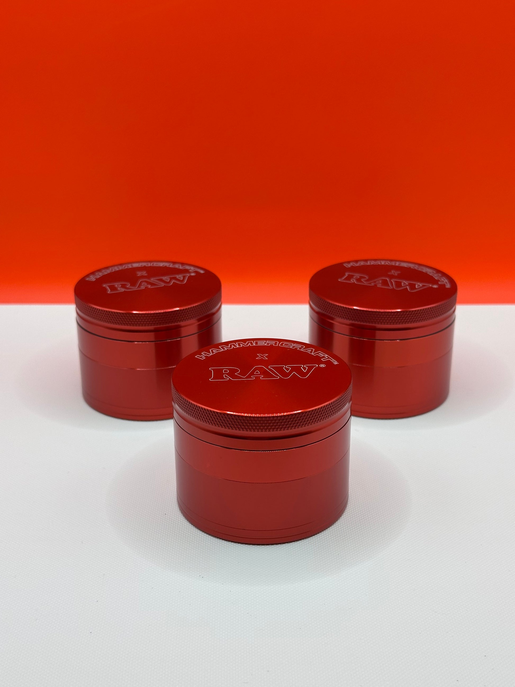 4 part metal grinder, with kief catcher, raw, Shop RAW Herb Grinders UK now!