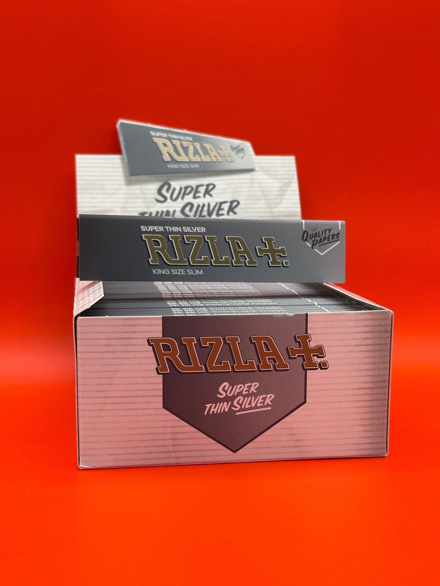 Rizla Silver King Size Slim Rolling Papers Free UK Delivery
