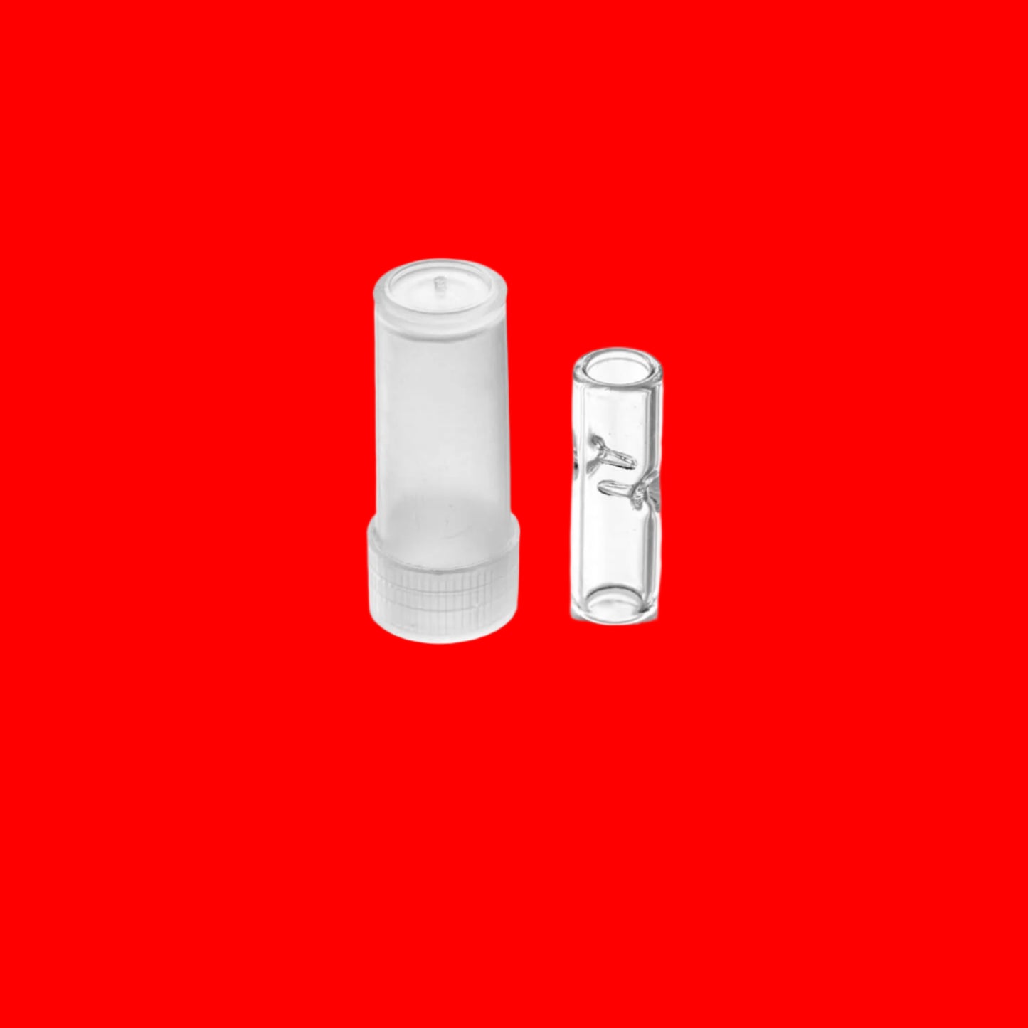 Reusable Cleanable Rounded Glass tip