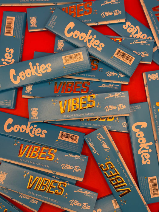 Limited Edition Rolling Papers, Cookies X VIBES collaboration