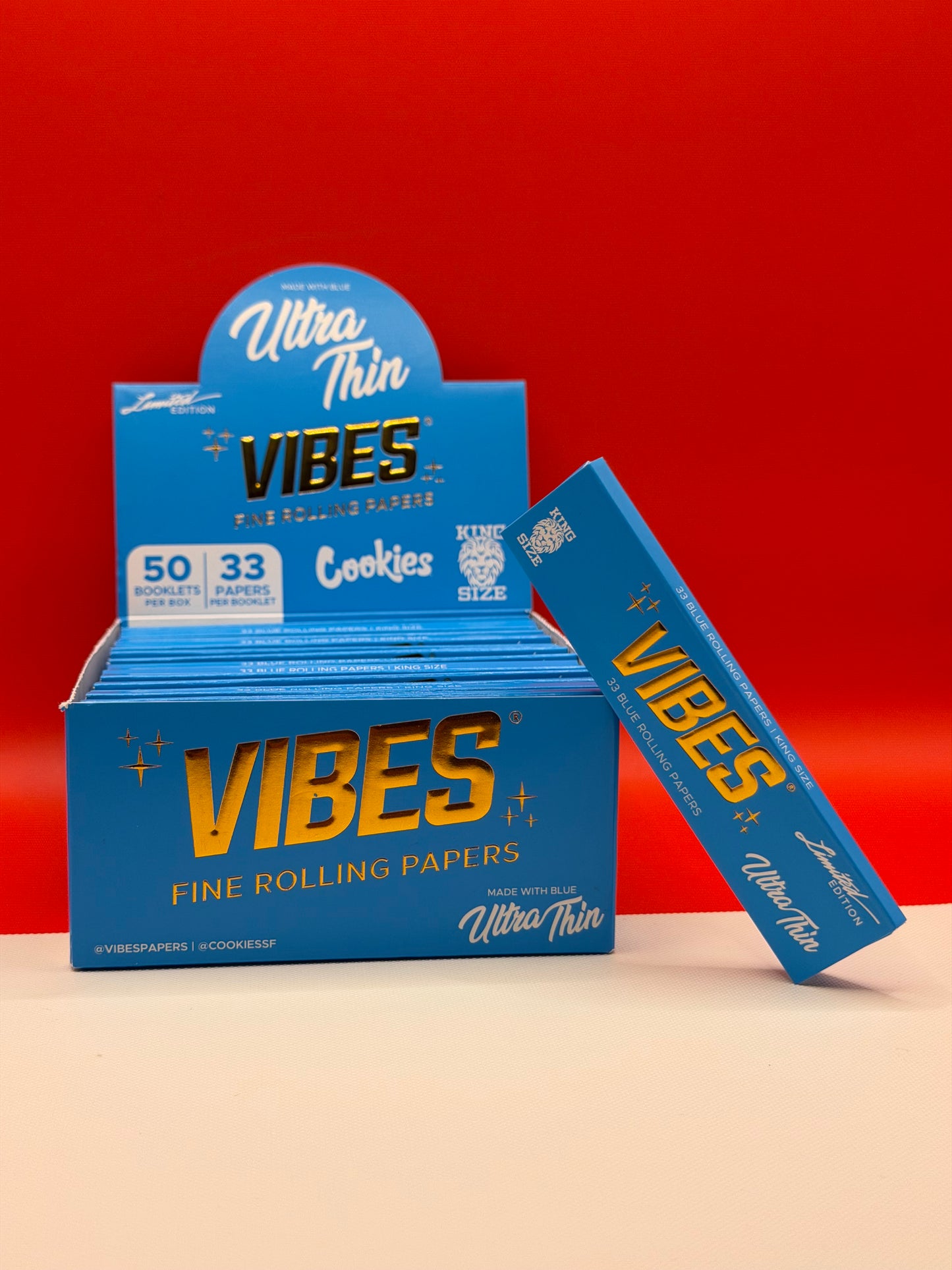 Limited Edition Rolling Papers, Cookies X VIBES collaboration