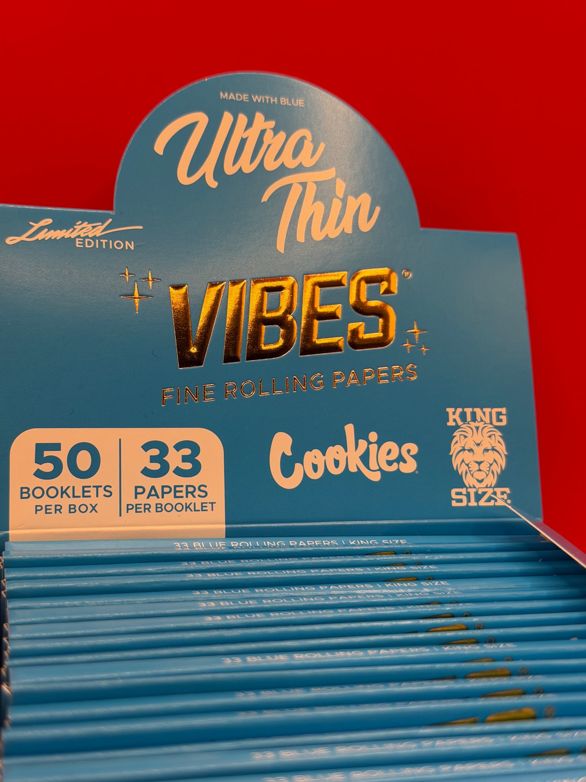 Limited Edition Rolling Papers, Cookies X VIBES collaboration