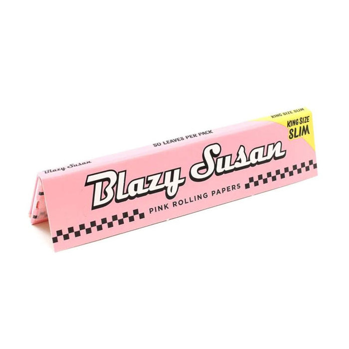 Blazy Susan King Size Slim Pink Rolling Papers