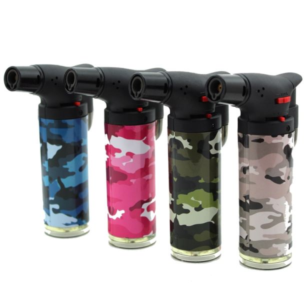 PROF - Blue Flame Easy Torch Jet Lighter - Camouflage