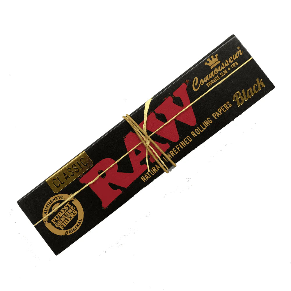 RAW Black Classic King Size Slim Rolling Paper