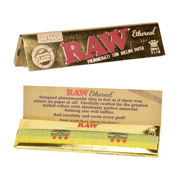 RAW Ethereal Classic King Size Slim Rolling Papers