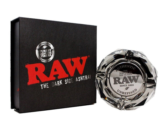 RAW Dark Side Glass Ashtray