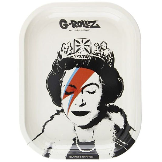 G-Rollz 'Banksy Lizzie Stardust' Mini Rolling Tray